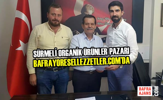 Karadeniz’in ilk yatay büyüme eksenli Bafra Sürmeli Köyü Organik Ürünler Pazarı artık sitemizde...